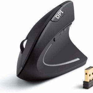 microware Ergonomic Mouse, Wireless Mouse 2.4ghz Optica...