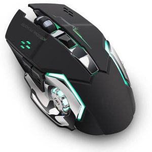 microware X8 Wireless Gaming Mouse Rechargeable Silent ...