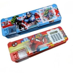 HIMANK Spider Calculator Pencil Box with Integrated Sha...
