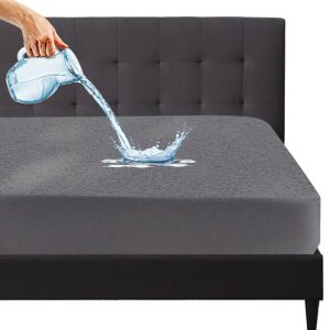 Mattress Protector Fitted Queen Size Waterproof, Stretc...