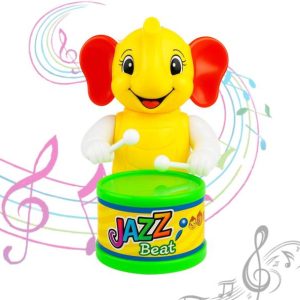 as enterprise Elephant Dancing Musical Drum Toy - Key O...