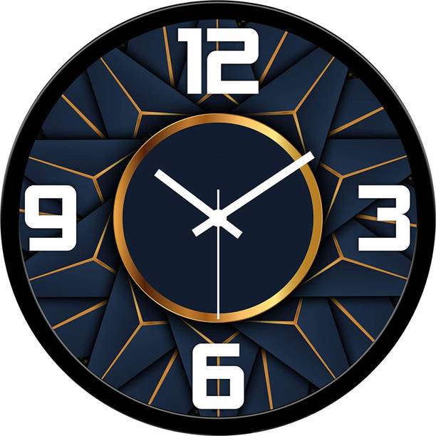 Gulabi Art Analog 28 cm X 28 cm Wall Clock