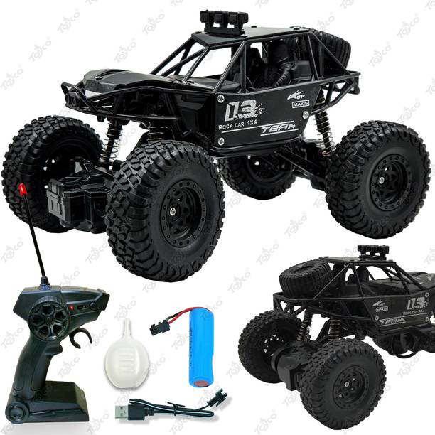 Toyco Rock Crawler RC Monster Truck Remote Controlled ,...