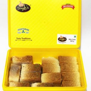 Singla Sweets Milk Cake 500g Delicious Barfi Box