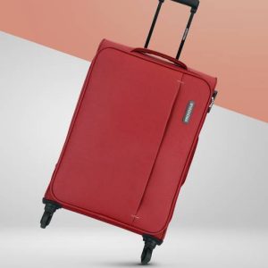 PROVOGUE Large Check-in Suitcase (75 cm) 4 Wheels - Edge - Red