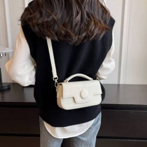 Pramadda Pure Luxury White Women Sling Bag Scottie Sling Bag Crossbody Shoul...