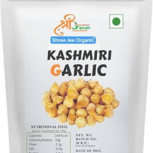 shree jee organic Dry Kashmiri Garlic Lehsun Single Clo...