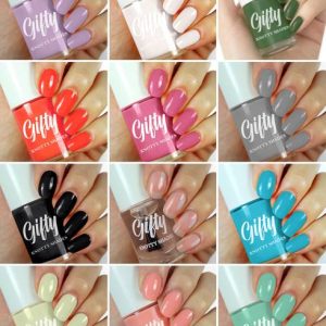 GIFTY Nail Polish Set for Women Glossy Finish Nail Pain...