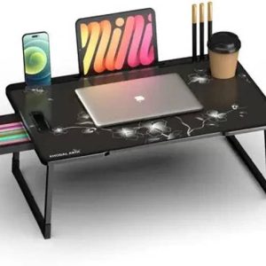 MAKD Multipurpose Foldable with Cup Holder, Study , Bed...