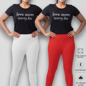 Lady Luxe Ankle Length Ethnic Wear Legging