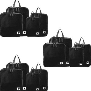 KUBER INDUSTRIES Set of 12 Waterproof Travel Kit with H...