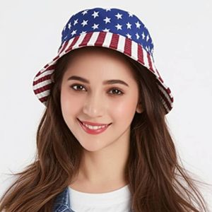 ZACHARIAS Printed Bucket Cap Hat