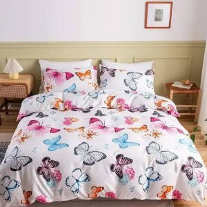 Shalini 180 TC Cotton Blend Double Cartoon Flat Bedshee...