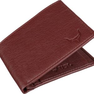 USL Men Brown Artificial Leather Wallet - Regular Size
