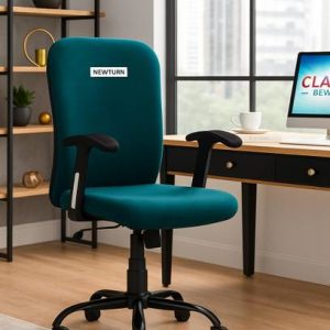 Newturn Fabric Office Adjustable Arm Chair