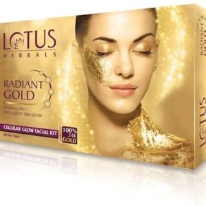 LOTUS HERBALS Radiant Gold Cellular Glow Single Facial ...