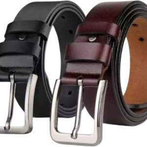 MAINBAZAR Men Casual, Evening, Formal, Party Black, Brown Texas L...