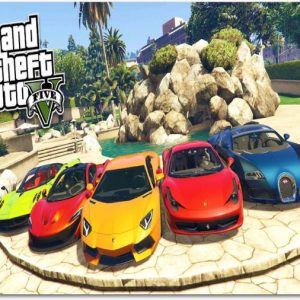 Flair Print Grand Theft Auto 5 FPMP056 Non Slip Base Mo...