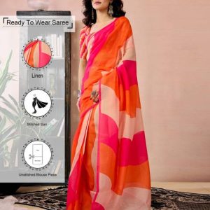 Samah Ready to Wear Floral Print, Geometric Print, Printed Da...