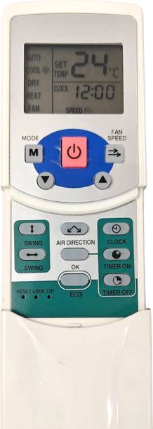 Ehop ac-21 Compatible Remote control for ac remote Blue...