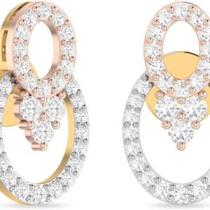 PC Jeweller The Flinn Yellow Gold 22kt Stud Earring