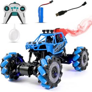VikriDa Remote Control Extreme Drift Stunt Car for Kids...