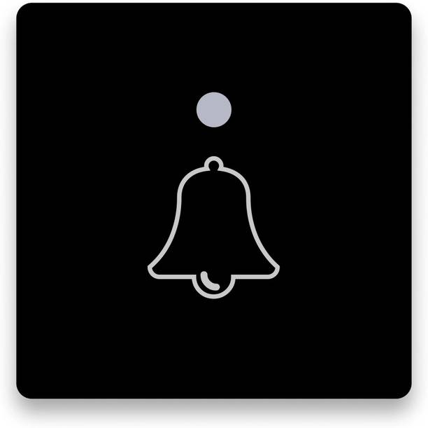 iotics Touch Door Bell Control (Black Variant) Smart Sw...