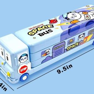 RAGVEE SPACE PENCIL BOX TRUCK PENCIL BOX Art Metal Penc...
