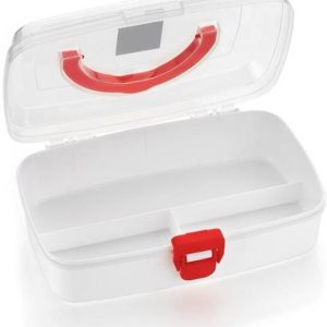 SPACE Plastic Rectangular Medicine Box,Multi Purpose Bo...