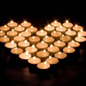 Radiant Crafts Pack of 50 Wax Unscented Candles for Diw...