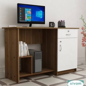 SIVOM Classy Study/Home Office Engineered Wood Computer...