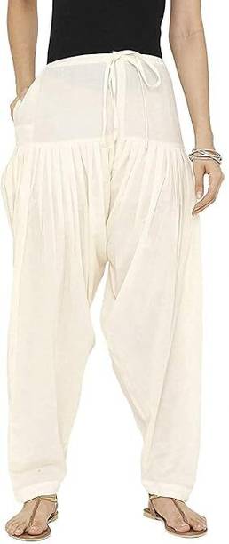 Atriyo Pure Cotton Solid Women ["Blue"] Salwar