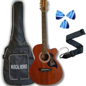 musical works SAB-22 Acoustic Guitar Tonewood Rosewood ...