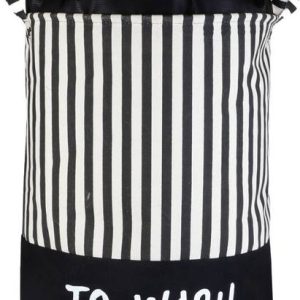 MS Unique Bags 50 L Black Laundry Basket