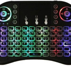 Orlov Wireless Mini Keyboard with Touchpad and LED Back...