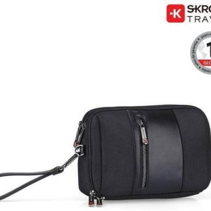 Skross Travel Organizer/Wash Bag with 3 Zipper Compartm...