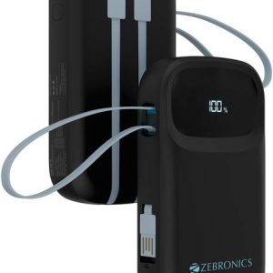 ZEBRONICS 10000 mAh 22.5 W Nano Power Bank