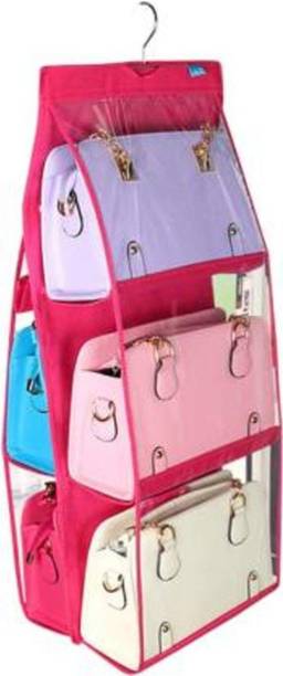 StayWay 6 Pocket PVC Storage Bag Organizer Hanging Bags...