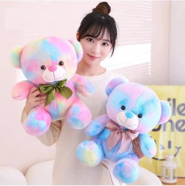 ATHRAVTOYS Raimbow Huggable Teedy Bear Plushie Soft Toy...