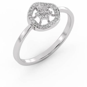 avsar AVR1097WA 18kt Diamond White Gold ring