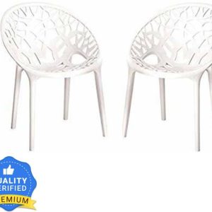 Nilkamal Crystal PP Plastic Cafeteria Chair