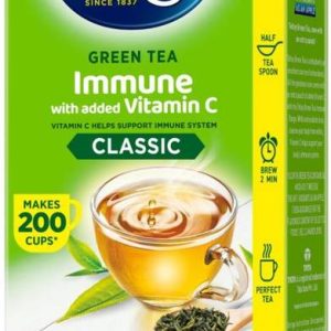 Tetley Green Tea Long Leaf Immune, With Added Vitamin C...