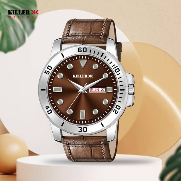 KILLER Working Day and Date Analog Watch - For Men KL-9200-BR...