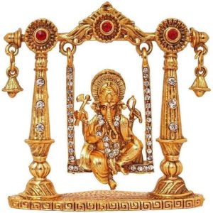 Ratna Ganesh Murti God Shri Ganesh Car Dashboard Statue...