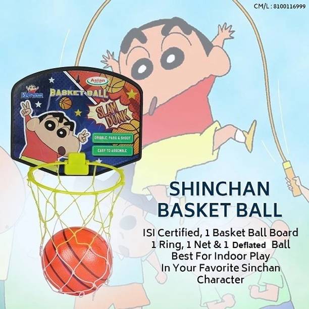 asian Shinchen Basket ball kit for kids playing indoor ...