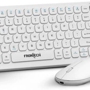 Frontech Wireless Keyboard and Mouse Combo with 2.4GHz ...