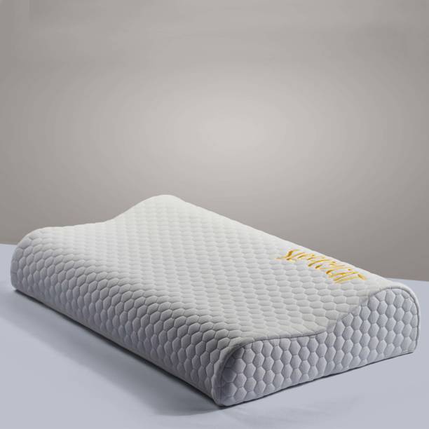 SleepyCat Contour Bamboo Fabric Memory Foam Solid Ortho...