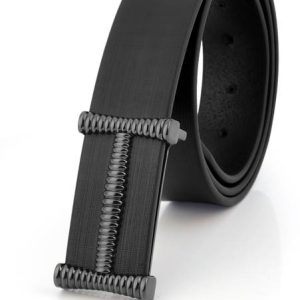 BAGIN ENTERPRISE Men Casual Black Artificial Leather Belt