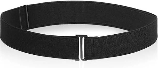 KHODAL ZONE Women Casual Black Metal, Synthetic Belt