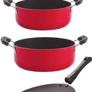 NIRLON 3 Layer Nonstick Coated Chemical Free Healthy Ki...